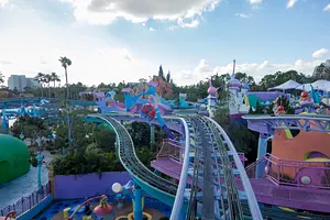 Photo of The High in the Sky Seuss Trolley Train Ride (Right)