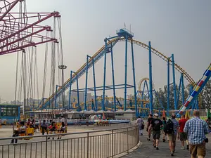 Photo of Hanging Roller Coaster